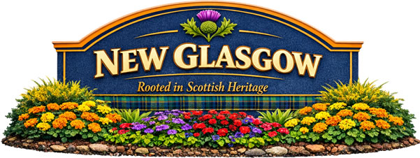 Welcome sign New Glasgow
