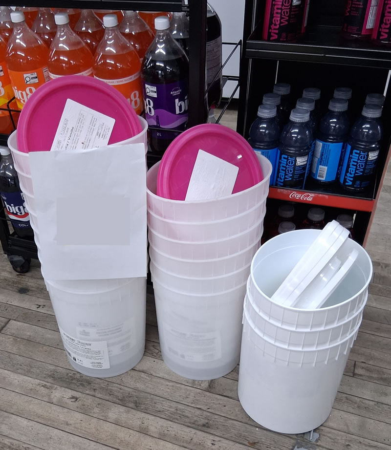 Ice Cream Containers Recycle Sale